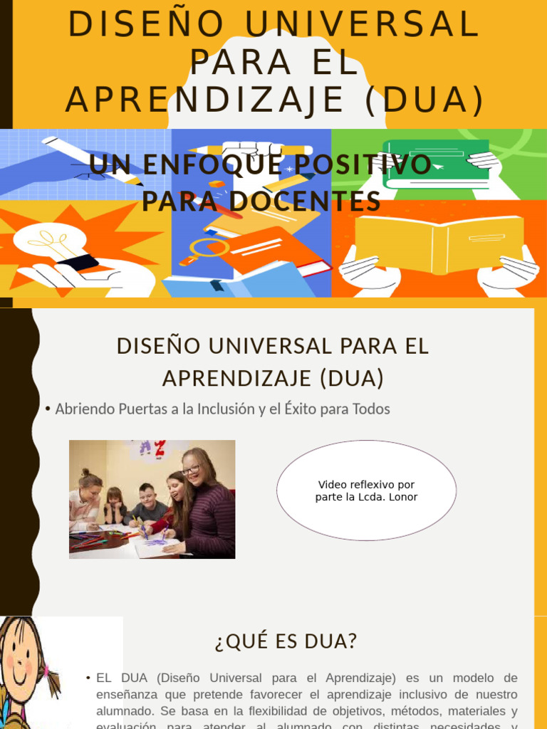 Diseño Universal para el Aprendizaje DUA | PDF | Enseñando | Aprendizaje