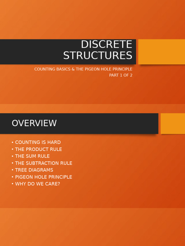 Counting Basics and Pigeonhole Principle | PDF | Telephone Number ...