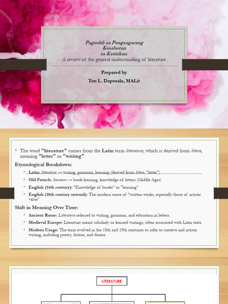 UNDERSTANDING LITERATURE BOOK visual data 4