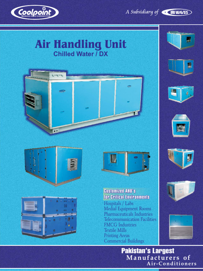 Customized AHUs for Critical Environments | PDF | Air Conditioning ...