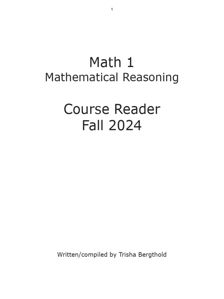 Math+1+Class+Activities+ +Full+Set | PDF | Area | Volume