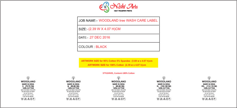 Woodland Label With Tree (STYLE V05) 27 Dec 16 | PDF