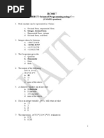 Smu Bca Object Oriented Programming Using C++ (Bc0037) Sem 2 Question Papers 2