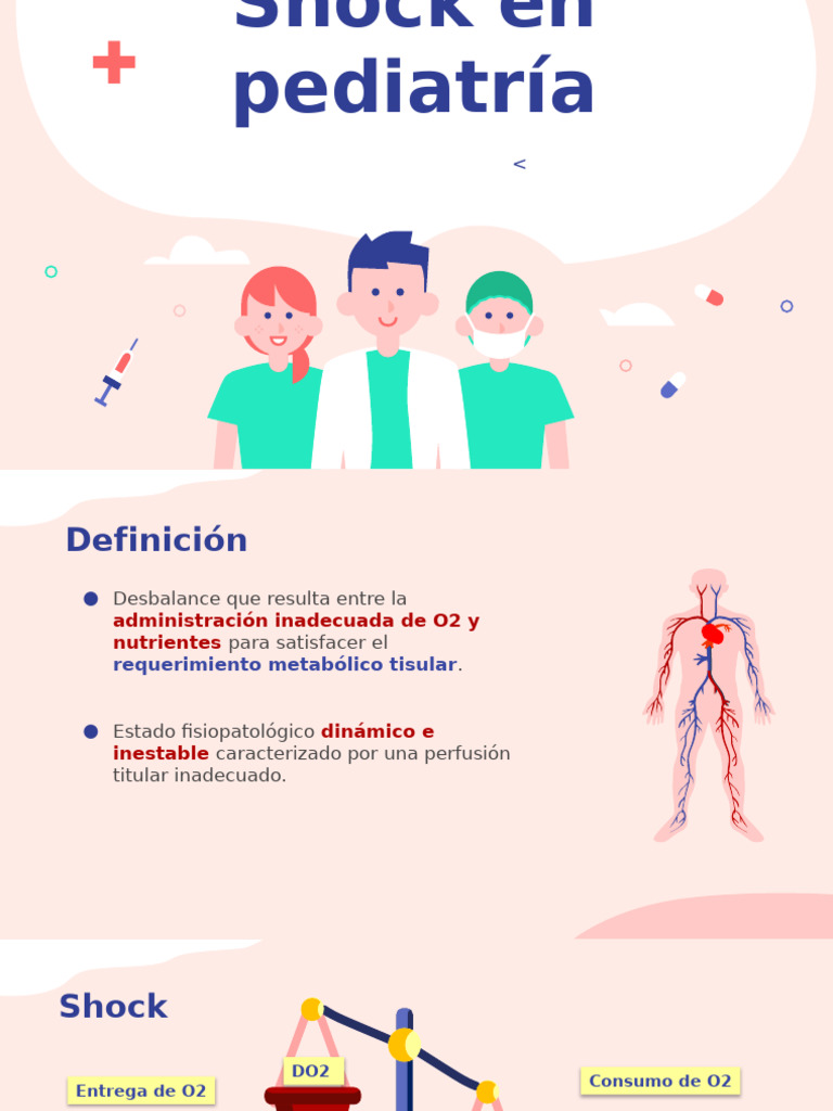 Shock distributivo en pediatría | PDF | Choque (circulatorio) | Fisiología