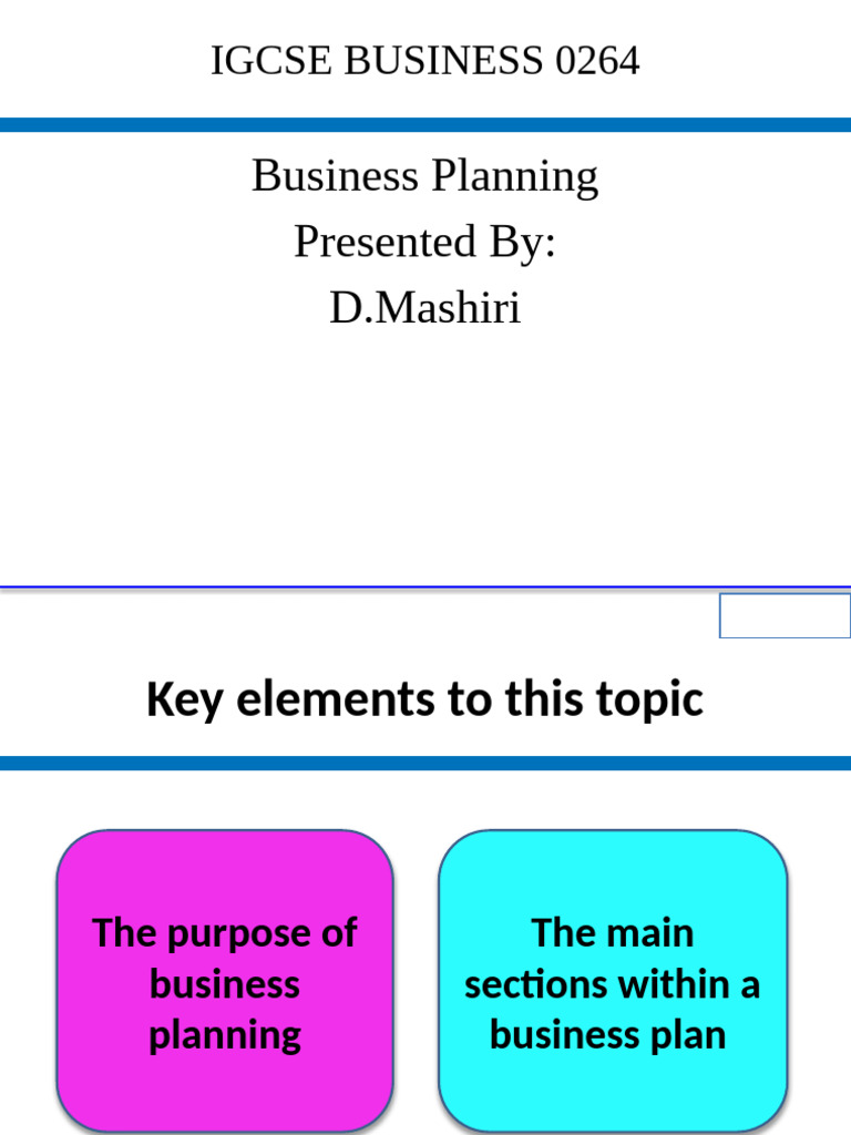 Business Planning Pdf Entrepreneurship Marketing