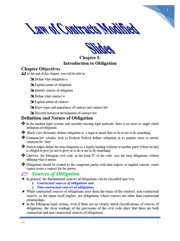 Understanding Obligations and Contracts | PDF | Law Of Obligations ...
