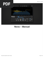 TDR Nova User Manual Overview | PDF | Equalization (Audio) | Computer ...