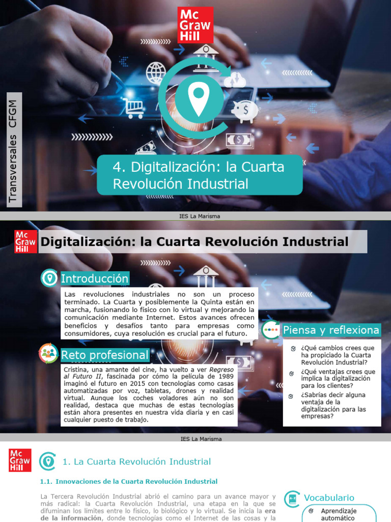Impacto de la Cuarta Revolución Industrial | PDF | Hardware de la ...