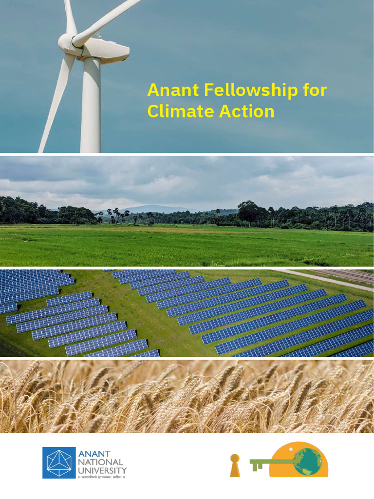 Anant Fellowship for Climate Action Overview | PDF