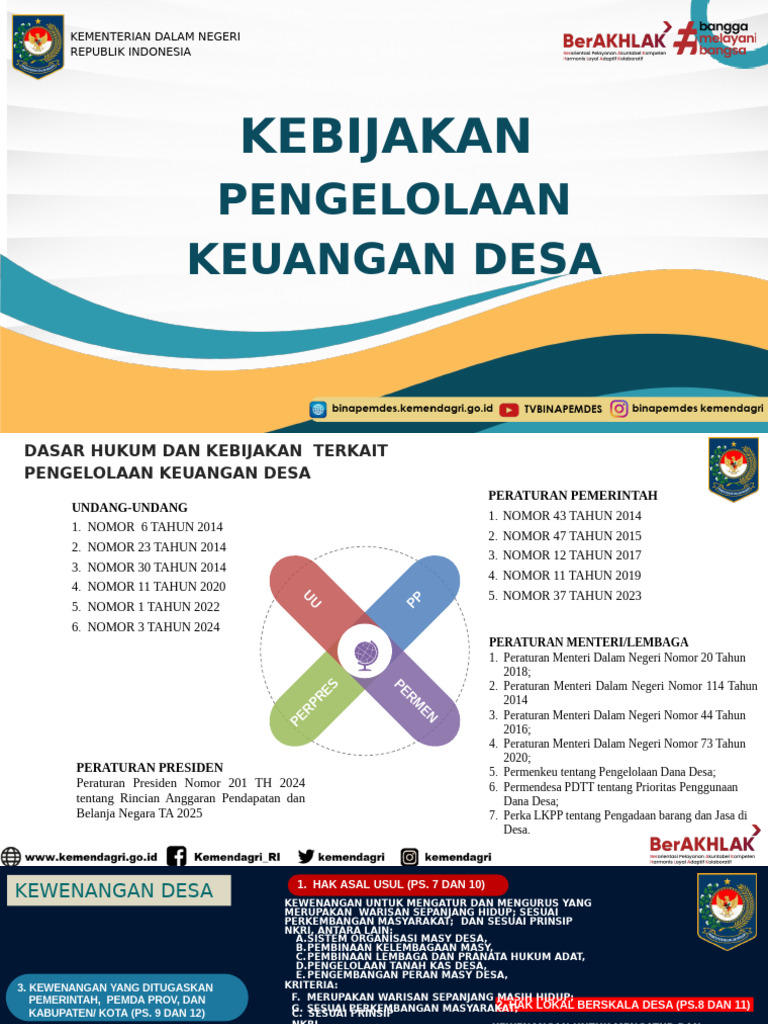 Kebijakan Pengelolaan Keuangan Desa | PDF