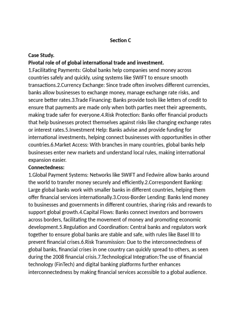 Case Study | PDF | Banks | Bank For International Settlements