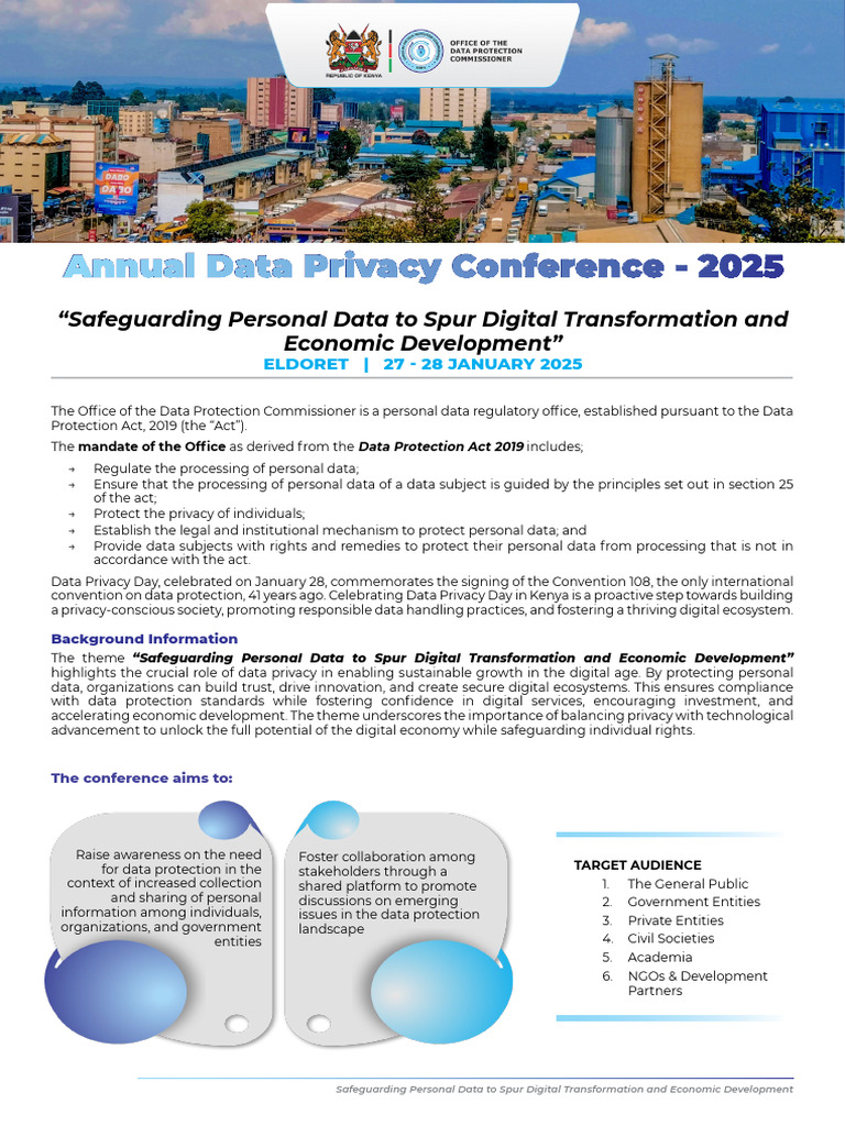 Data Privacy Conference 2025: Safeguarding Data | PDF | Privacy | Economies