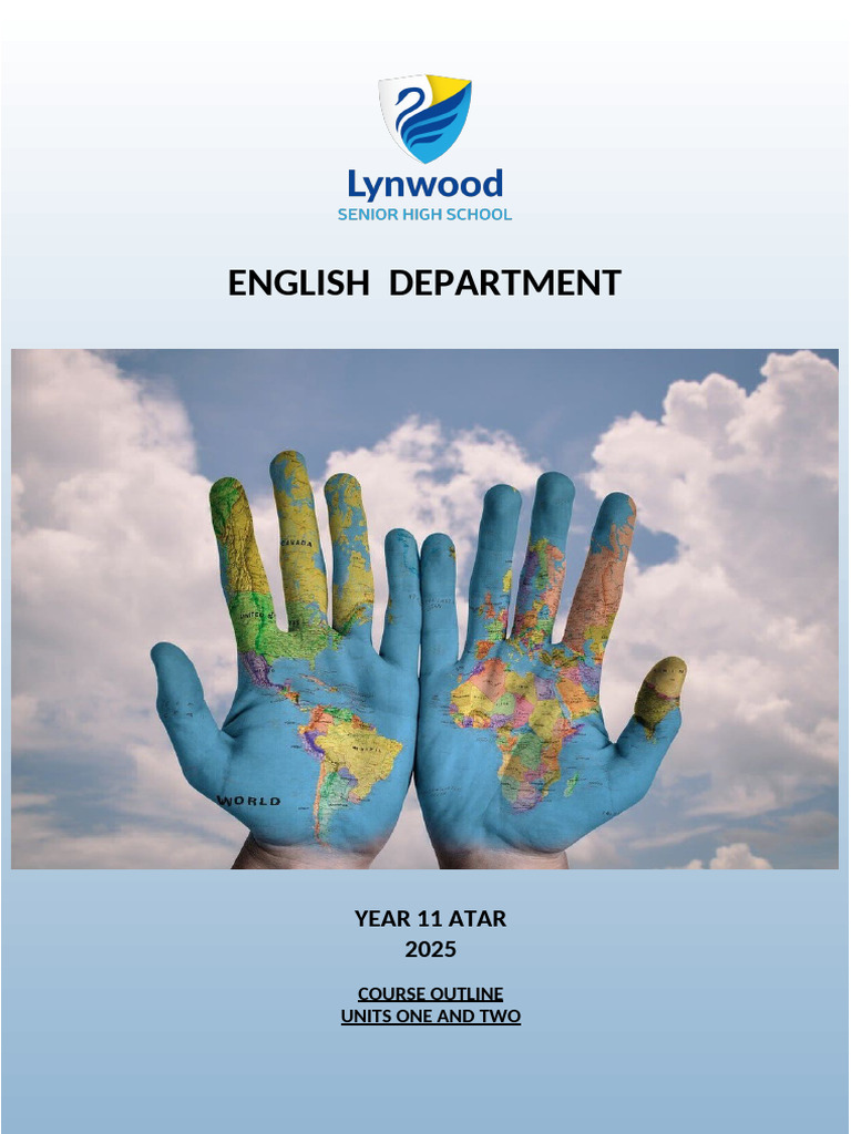 Year 11 ATAR English Course Outline | PDF | Semantics | Rhetoric