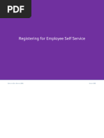 Oracle Employee Self Service (ESS Instructions) | PDF