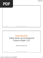 ICAN PSAF Study Pack 2025 Overview | PDF | Public Finance | Pension