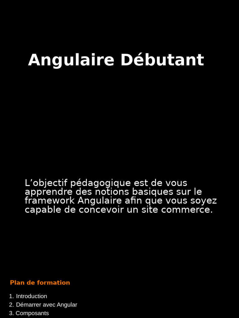 Guide d'initiation à Angular 2020 | PDF | JavaScript | Interface ...