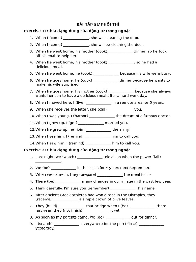 Exercise 2 pdf