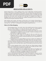 Essential Documents Before Leaving a Company | PDF