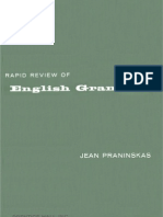 Rapid Review of English Grammar For Students of English As A Second Language