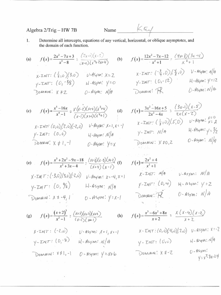 Assignment 7B Answer Key | PDF