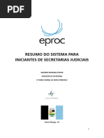 Eproc: Distribuição de Processos Básica | PDF