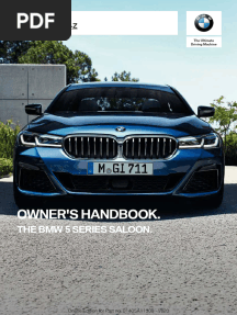 2021 BMW 5 Series G30 Owner's Manual
