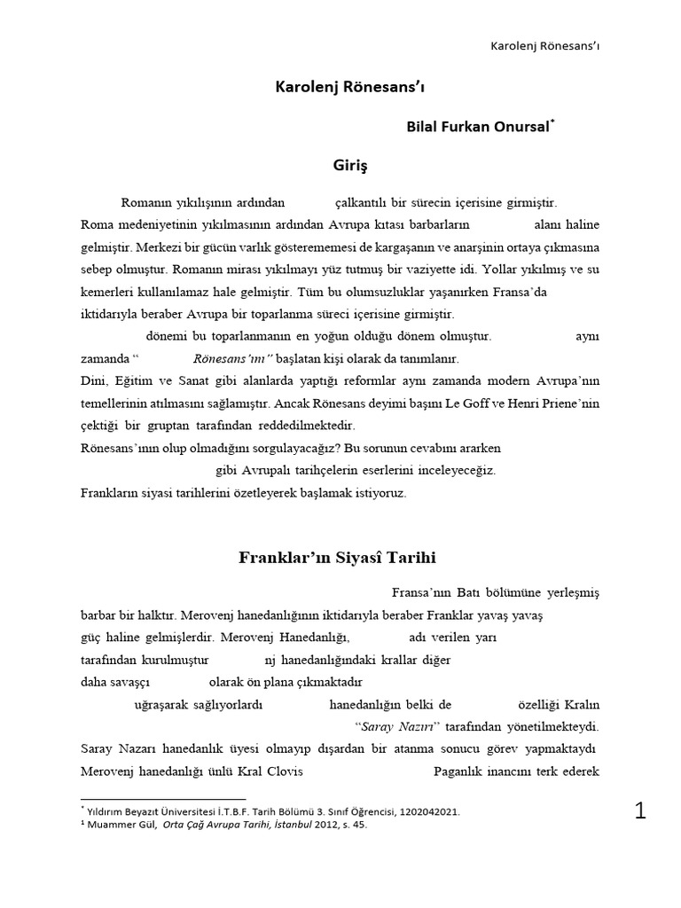 Karolenj Ronesansi | PDF