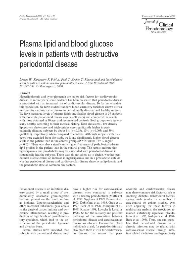 plasma lipid | PDF | Low Density Lipoprotein | Cholesterol