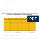 ANÁLISIS DE PROSPECTOS DE MEDICAMENTOS