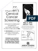 Cervical Cancer Flyer