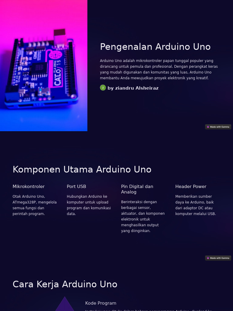 Pengenalan Arduino Uno untuk Pemula | PDF
