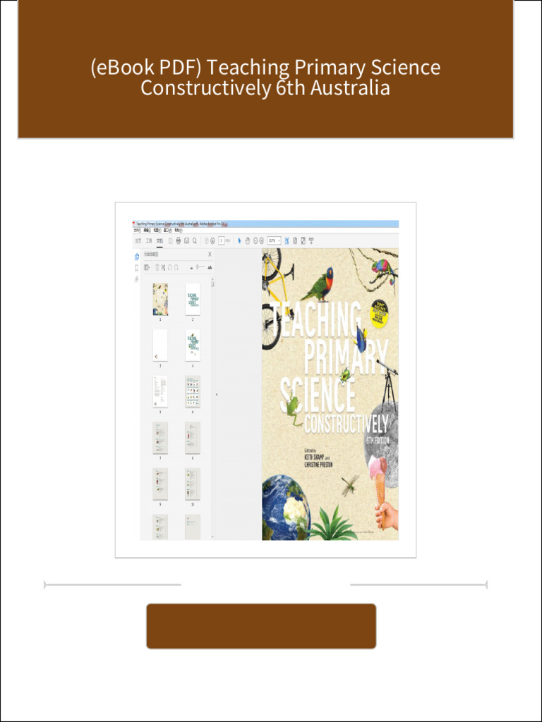 Full Download (Ebook PDF) Teaching Primary Science Constructively 6th ...