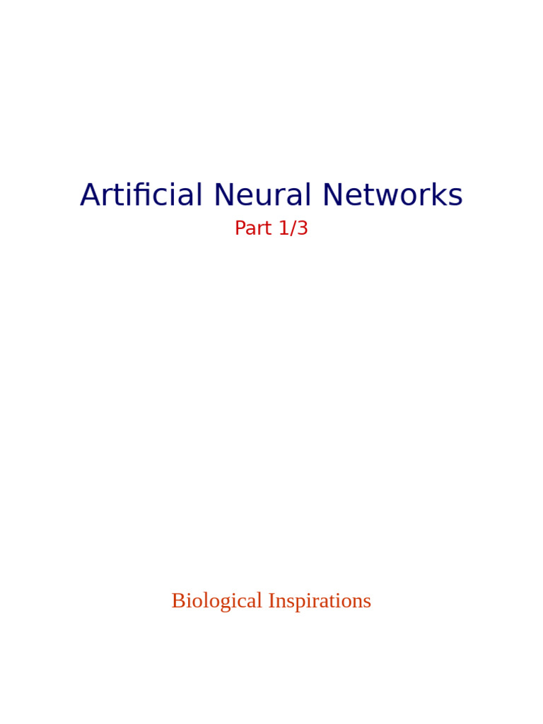 Chapter 3-1 Neural Network | PDF | Neuron | Brain