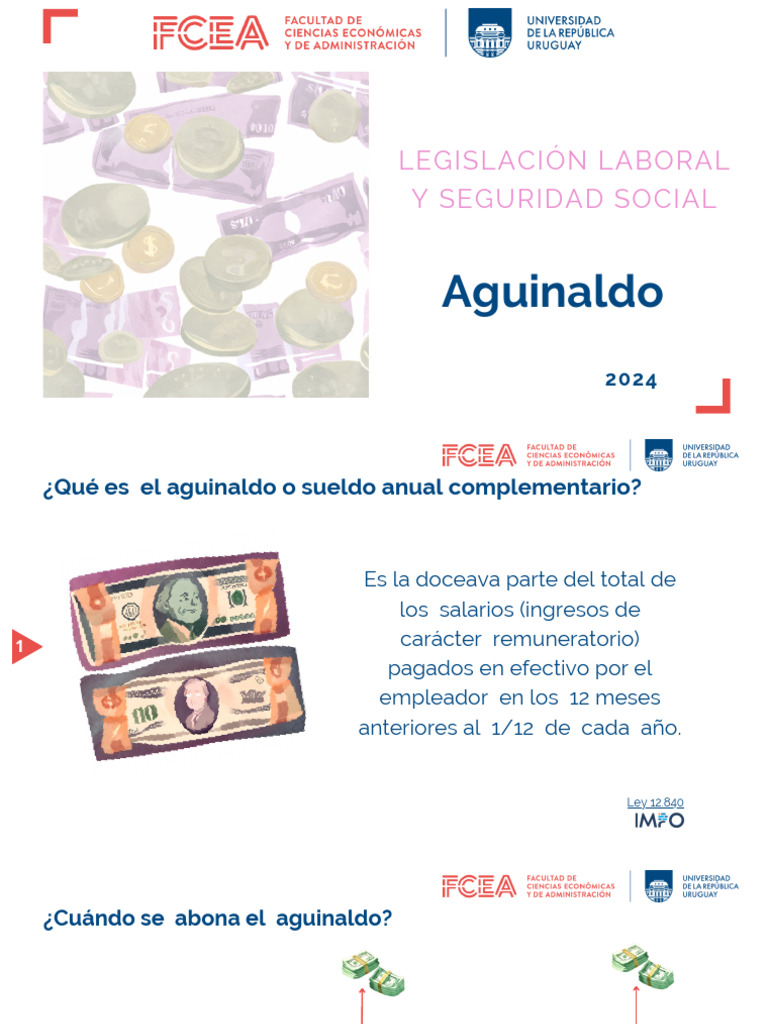 Aguinaldo 2024: Cálculo y Normativa | PDF | Salario | Empleo