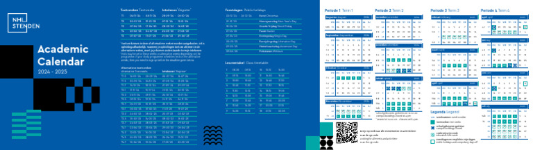 Academic Calendar 24-25 | PDF