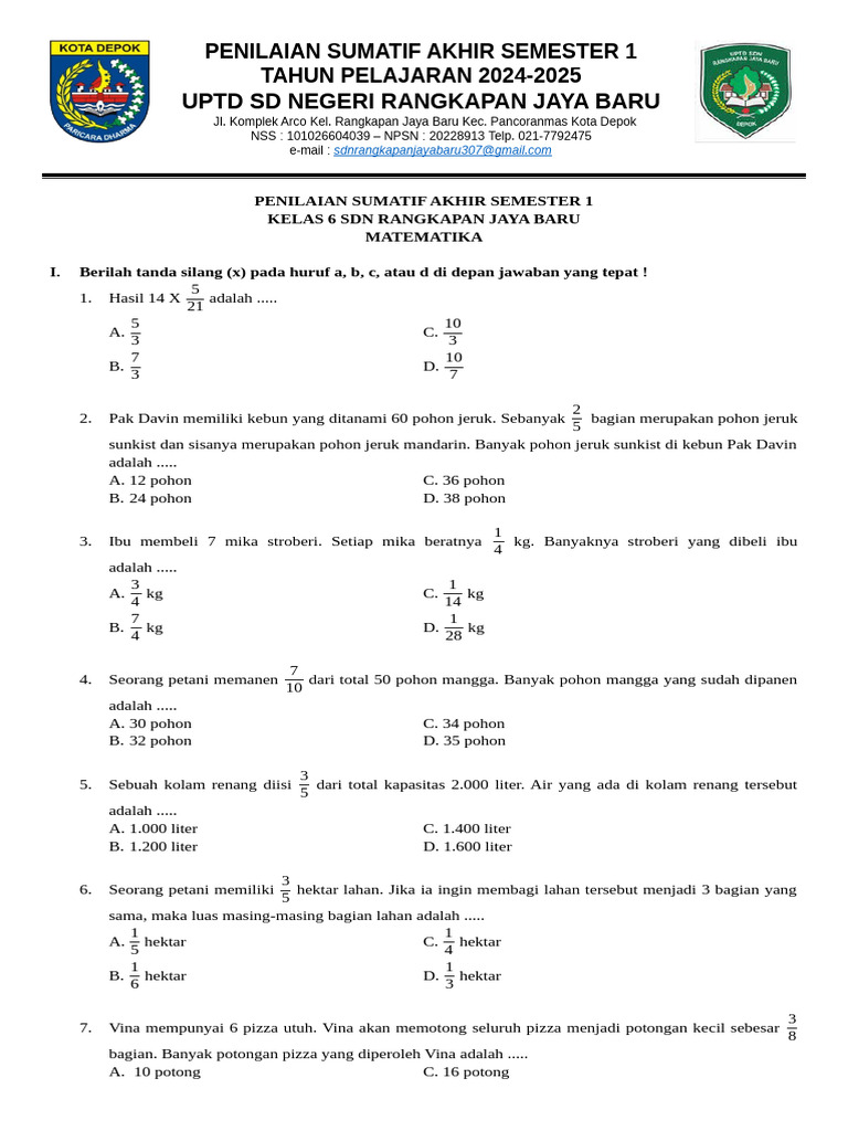 Sas Matematika | PDF