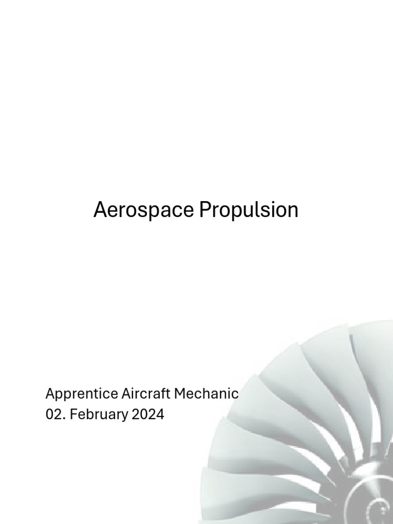 Aircraft Engines - Learning Script | PDF | Internal Combustion Engine ...