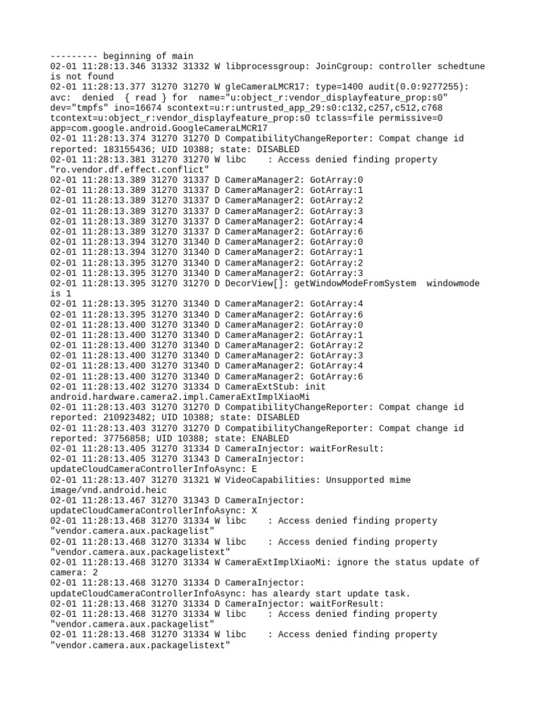 Log Cat 1738420093310 | PDF | Computer Architecture | Software