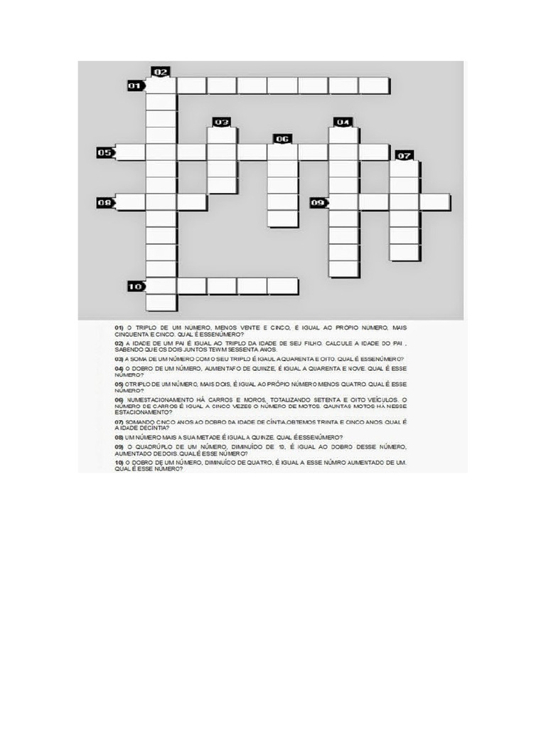 Jogo - Equação 1 Grau | PDF