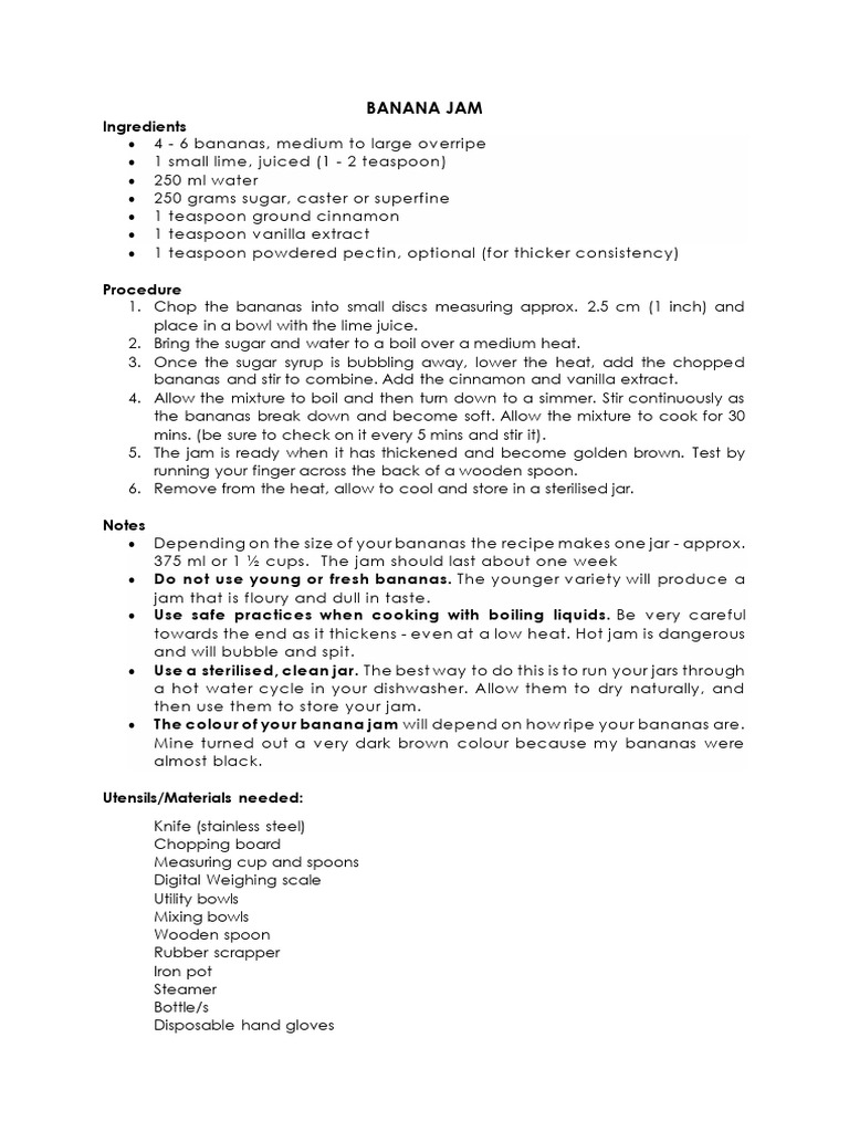 Fruit Preservation Pdf Fruit Preserves Spoon