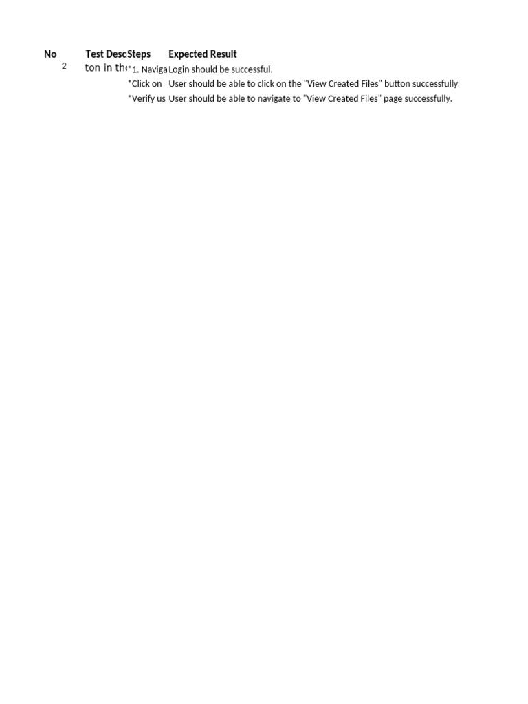 STA App: View Created Files Guide | PDF