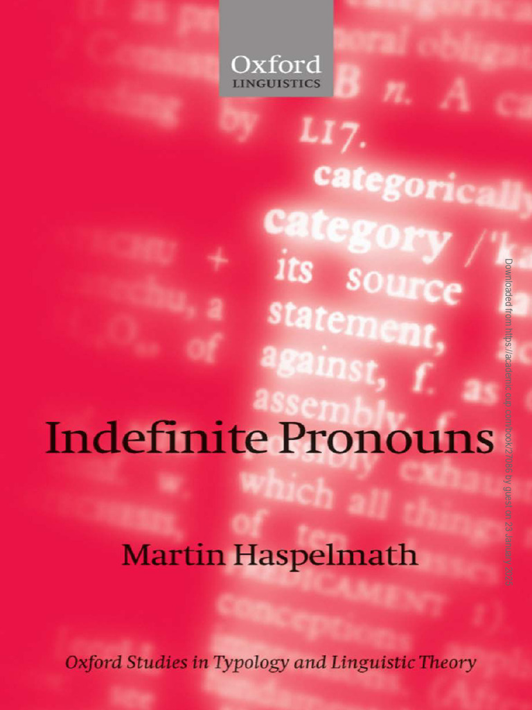 Web | PDF | Linguistic Typology | Pronoun