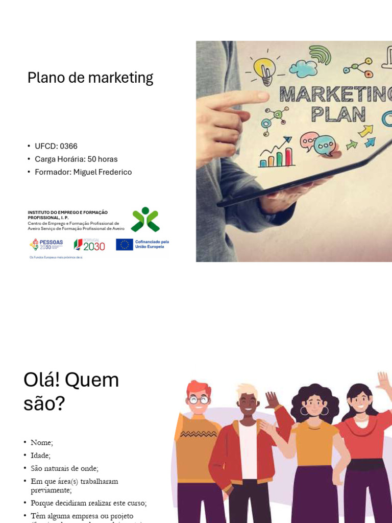 Elaboração de Plano de Marketing Eficaz | PDF | Marketing | Análise SWOT