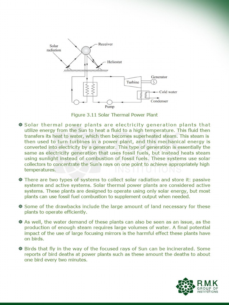 Central Tower Solar Power Systems | PDF | Solar Energy | Power Station