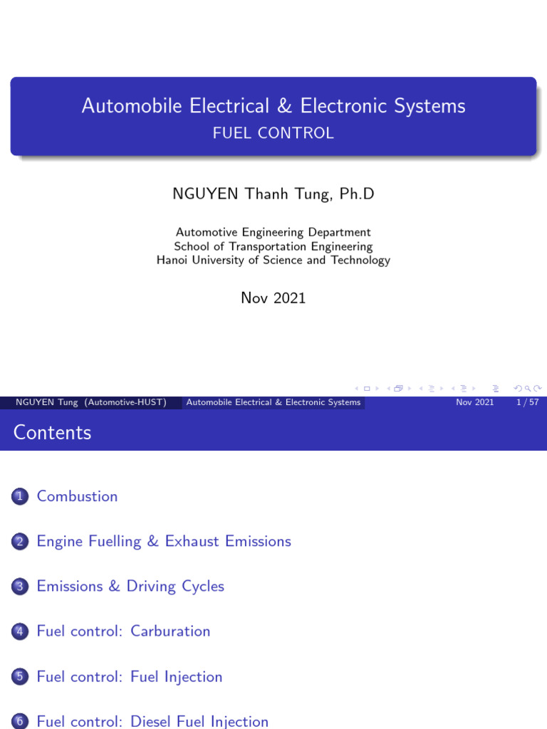 04 Fuel Control | PDF | Diesel Engine | Fuel Injection