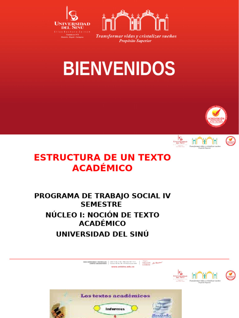 Estructura de Un Texto Académico | PDF | Autor | Science