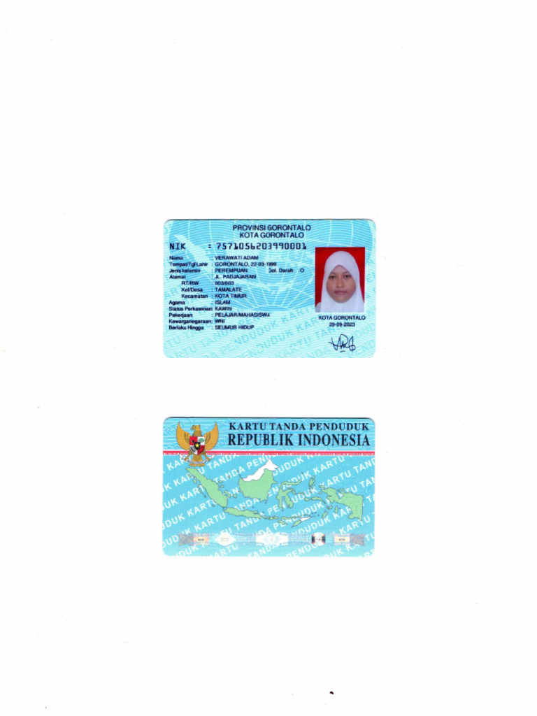 KTP Verawati Adam | PDF
