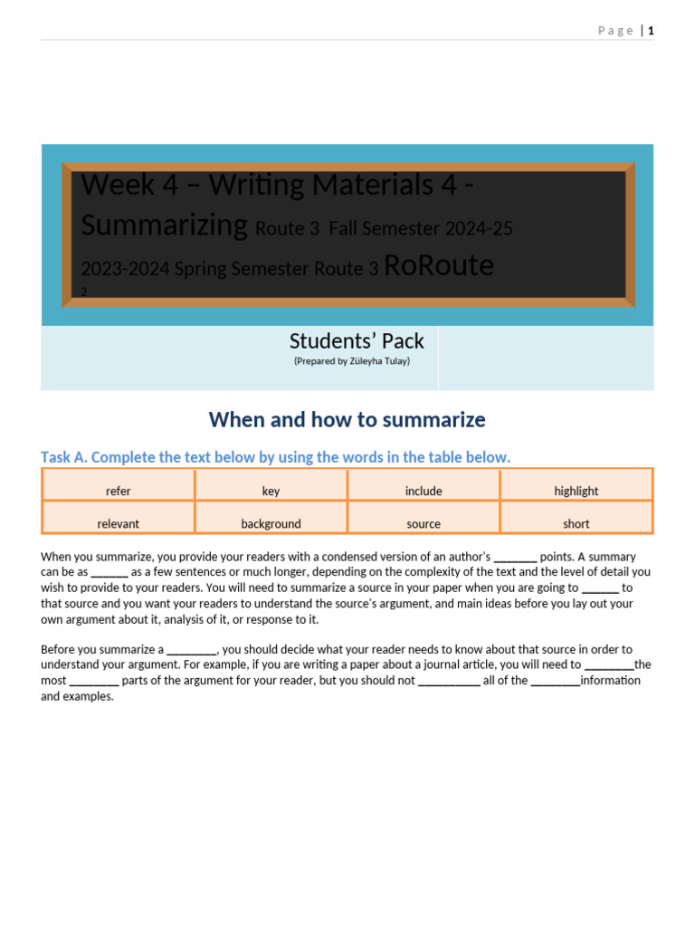 How to Effectively Summarize Texts | PDF | Ultraviolet | Climate Change