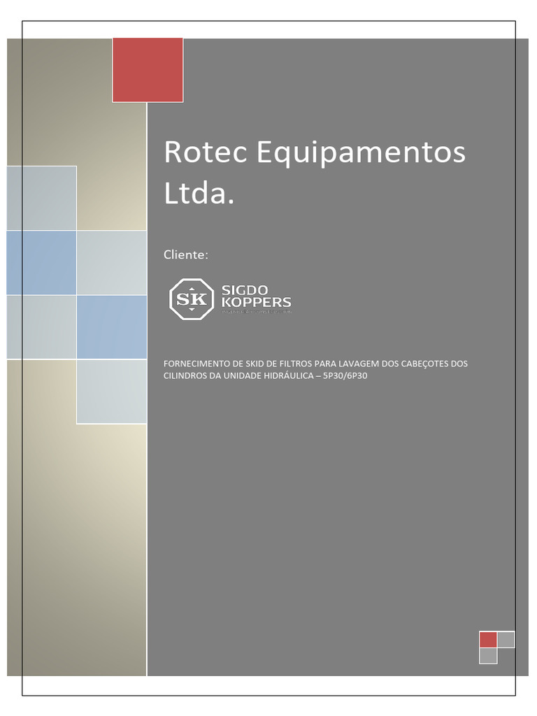 Fornecimento de Filtros Hidráulicos 5P30/6P30 | PDF