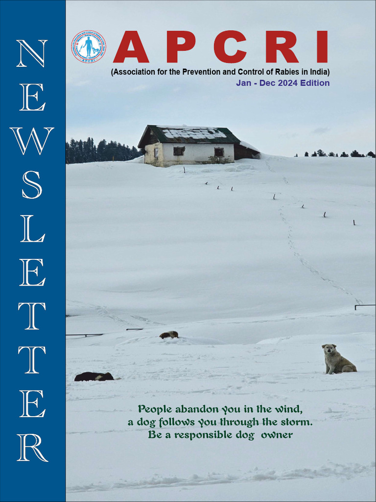 APCRI Newsletter: Rabies Control Efforts 2024 | PDF | Animals And ...